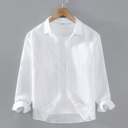 Premium Pure Linen Mens Casual Shirt