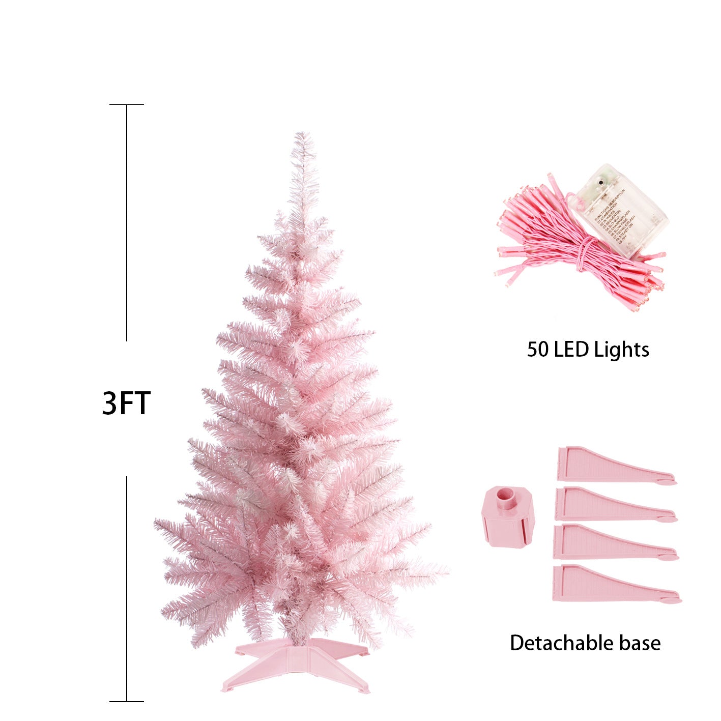 Premium PVC Christmas Tree with Dense Branches