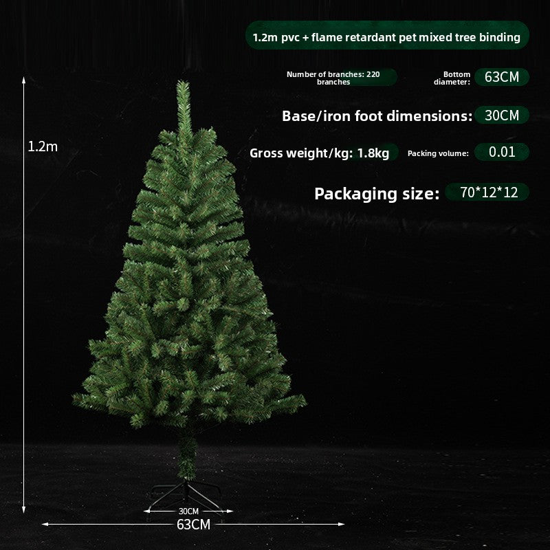 Premium PVC Christmas Tree with Dense Branches