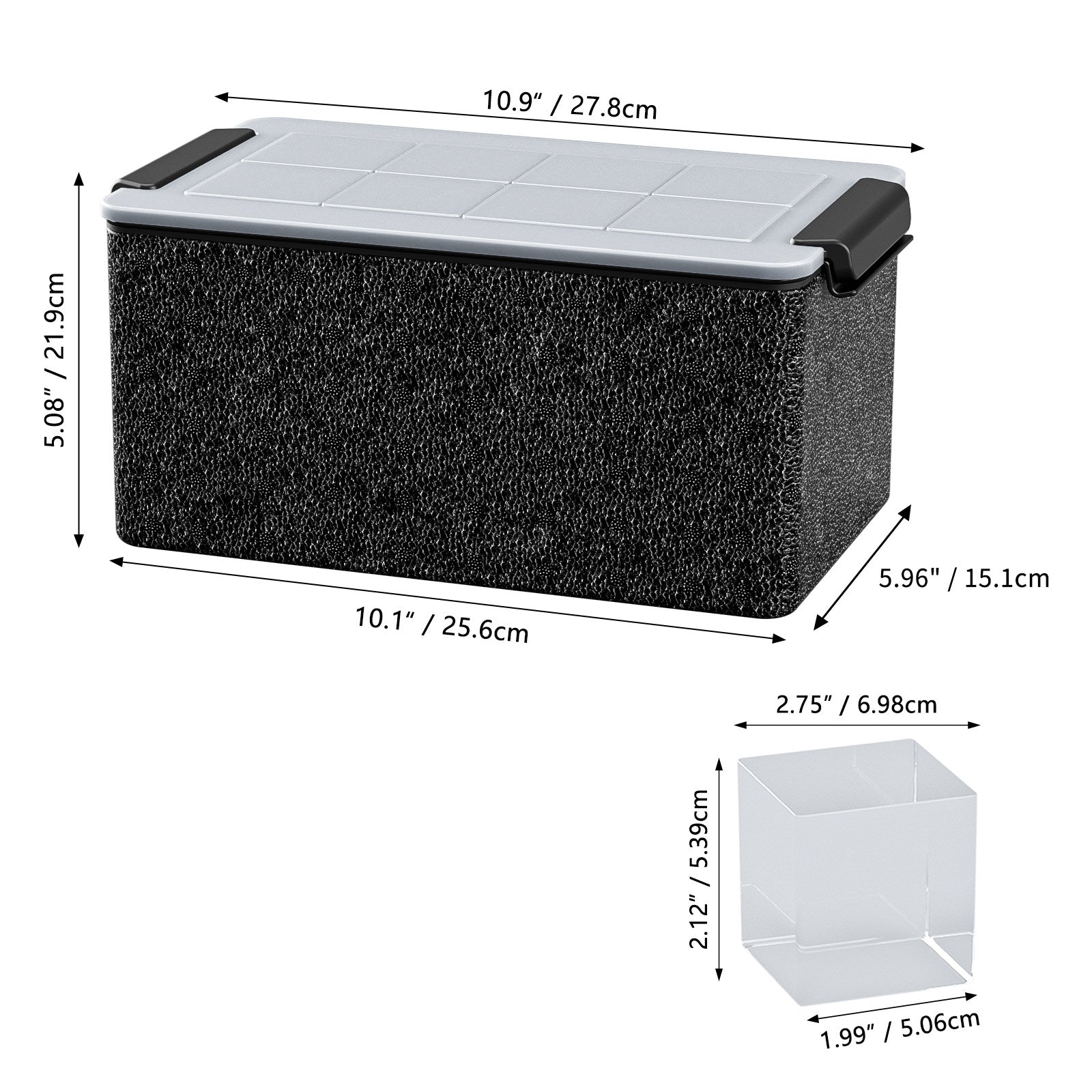 Premium Silicone Ice Cube Mold Set