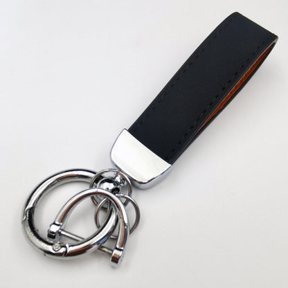 Premium Suede Keychain with Metal Hardware