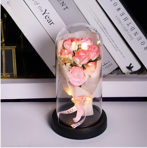 Preserved flower bouquet
