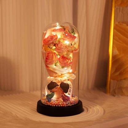 Preserved flower bouquet