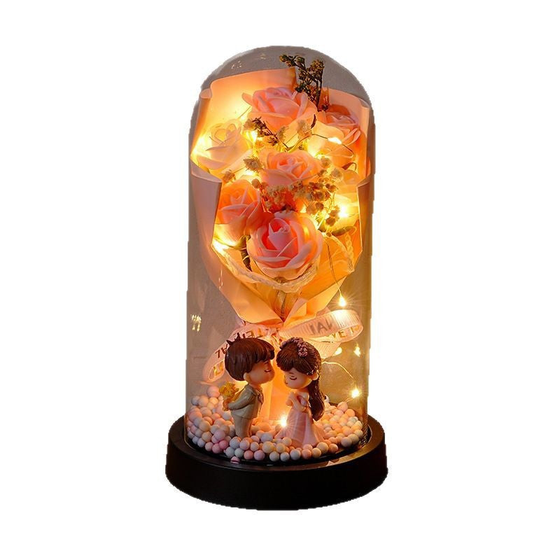 Preserved flower bouquet