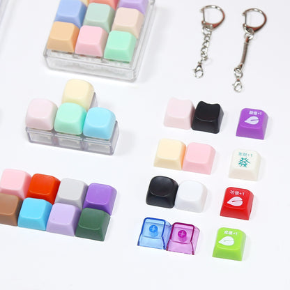 Press Button Keychain