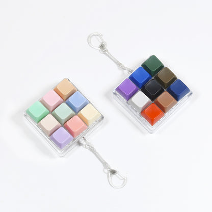 Press Button Keychain