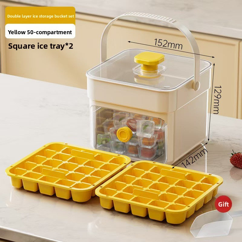 Press ice mold food grade ice box frozen ice artifact