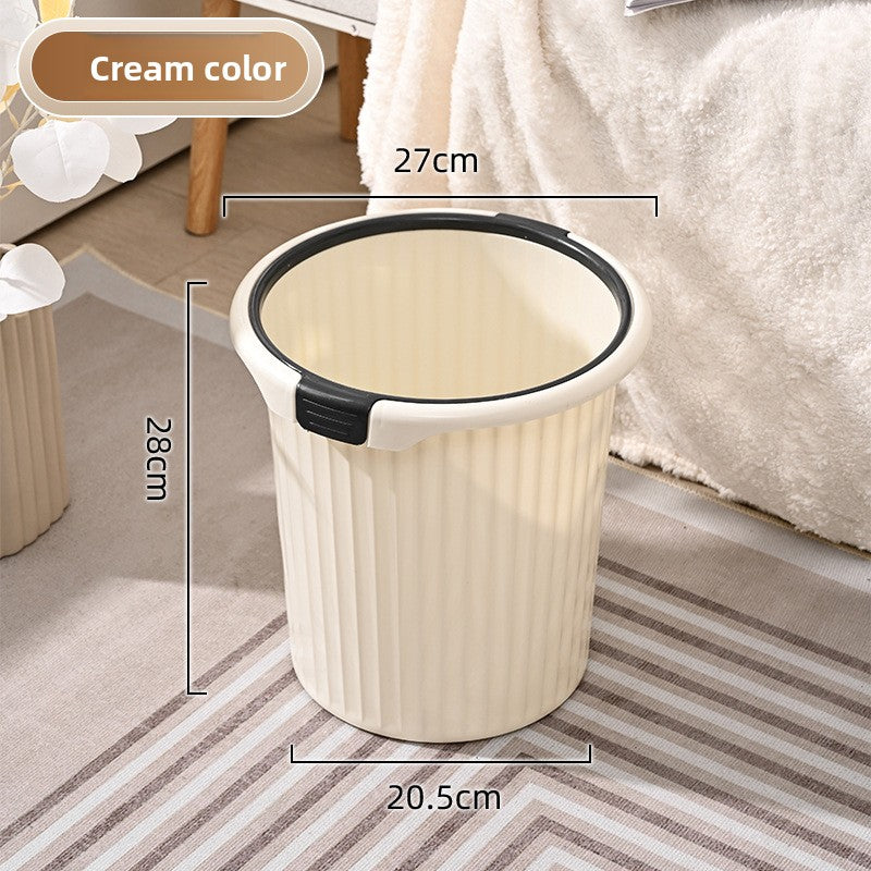Press Ring Style Household Trash Bin