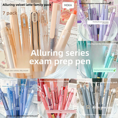 Press the gel pen