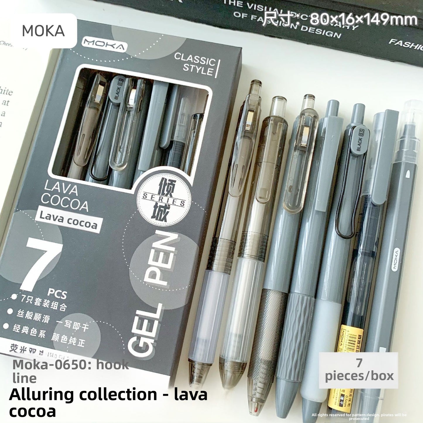Press the gel pen