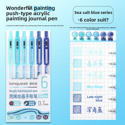 Press the journal pen