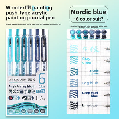 Press the journal pen