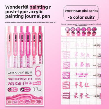 Press the journal pen