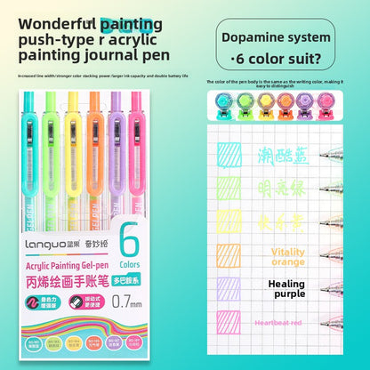 Press the journal pen
