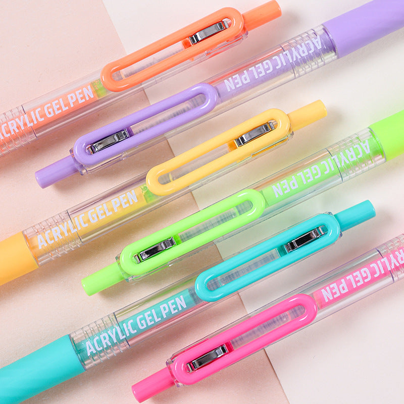 Press the journal pen