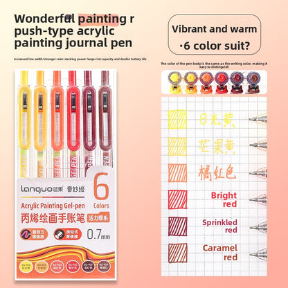 Press the journal pen