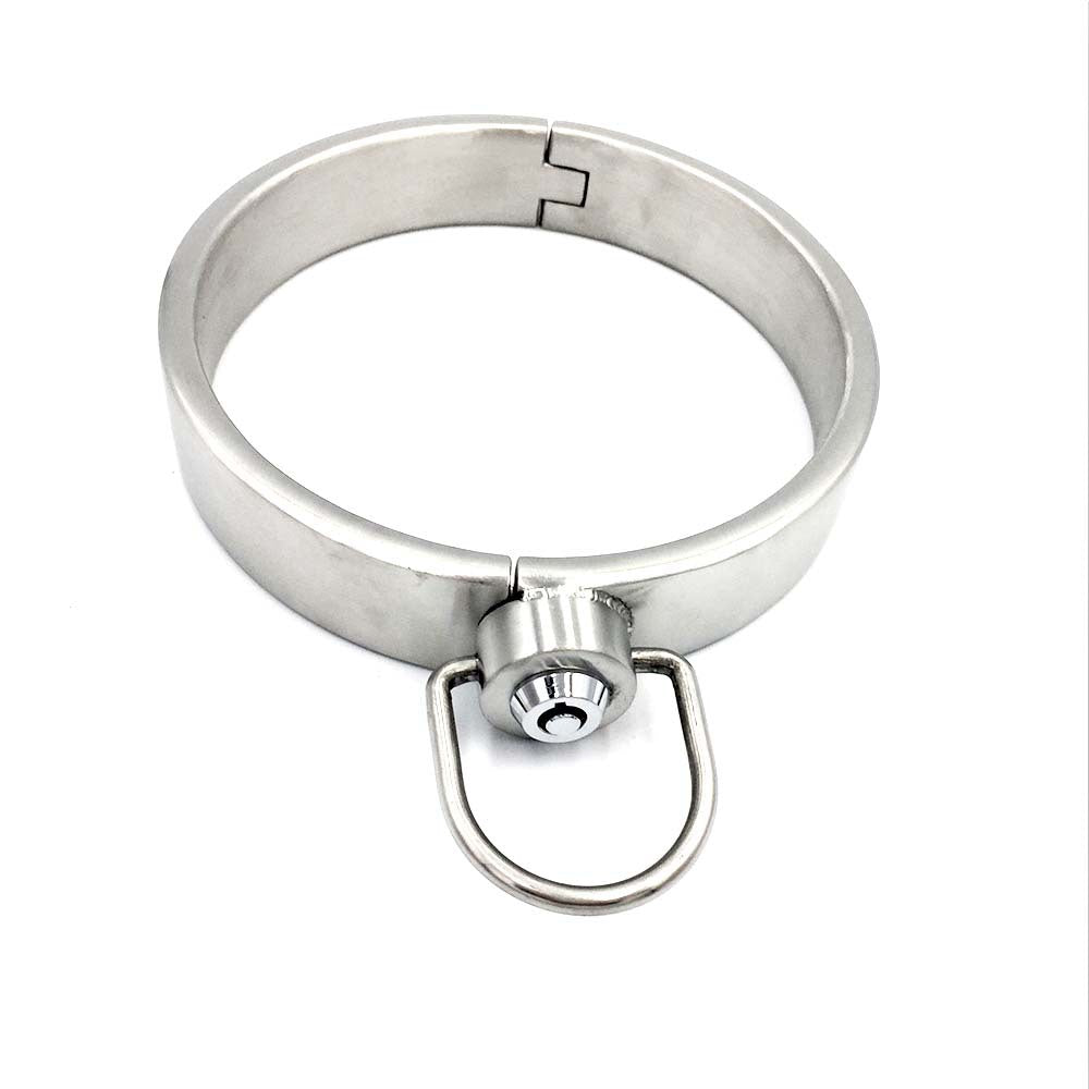 Press the lock collar