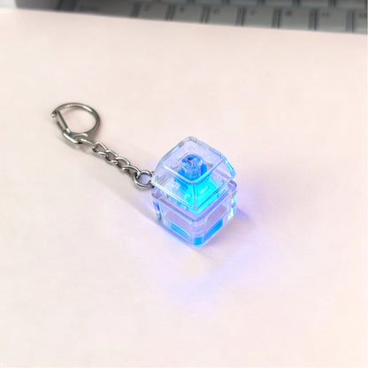 Press to release mechanical keyboard pendant