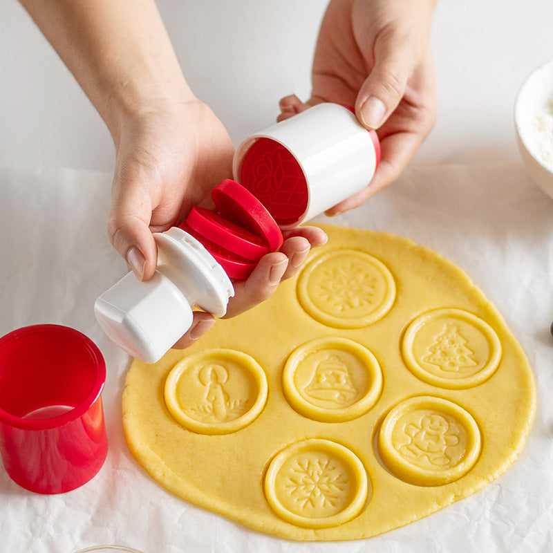 Press-Type Cookie Mold for Baking