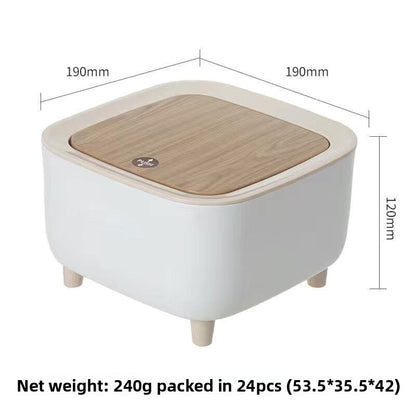 Press-Type Household Trash Can with Lid