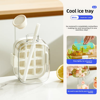 Press-Type Ice Cube Mold