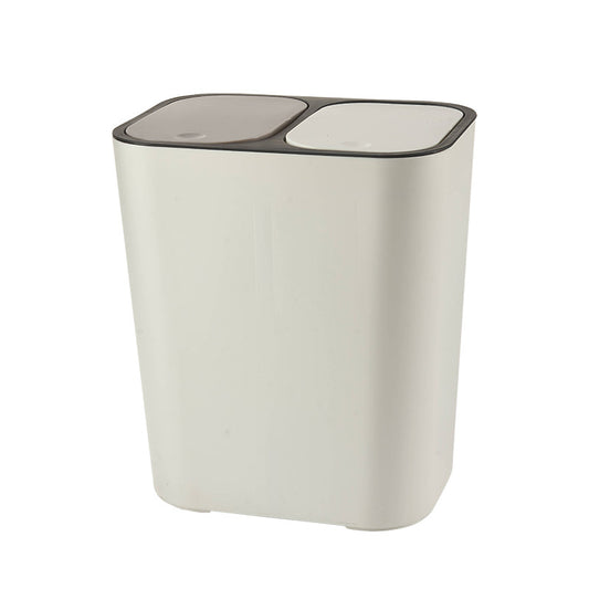 Press-Type Lid Trash Bin for Home Kitchen Bathroom