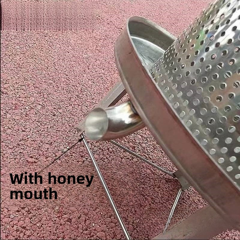Pressing honey extraction machine