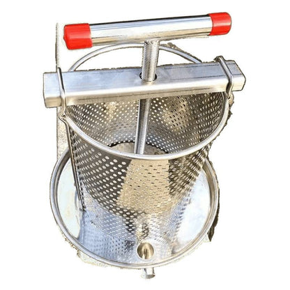 Pressing honey extraction machine