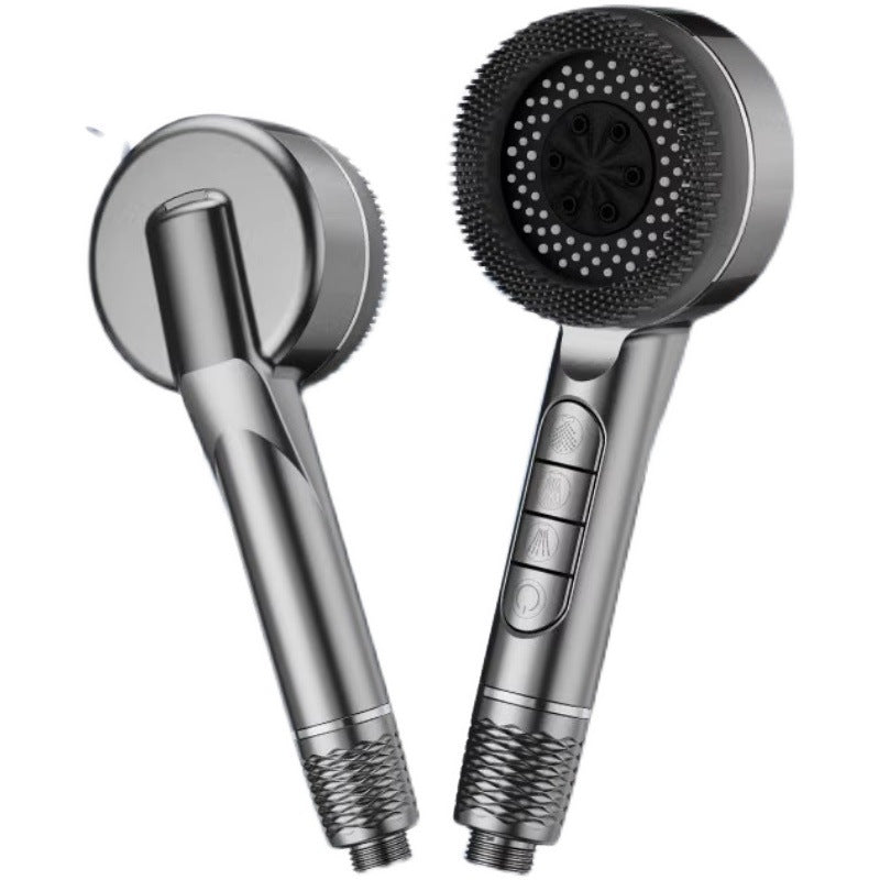 Pressure-enhanced handheld shower kit
