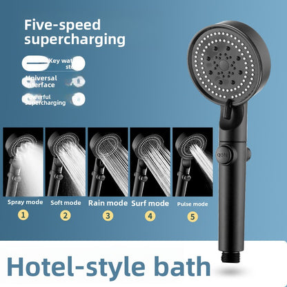 Pressure-enhanced shower head