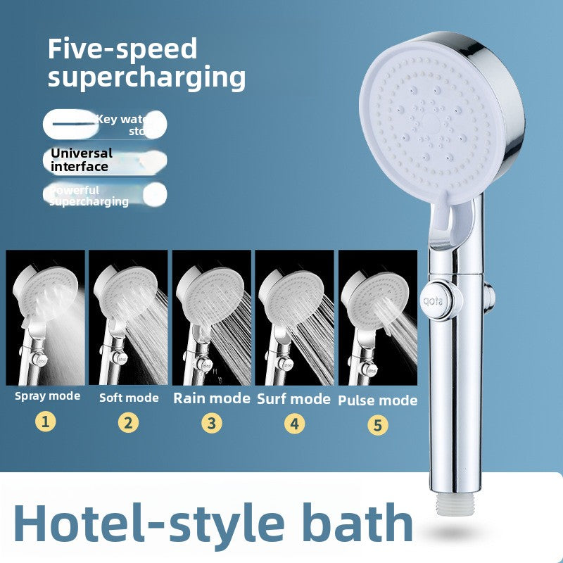 Pressure-enhanced shower head