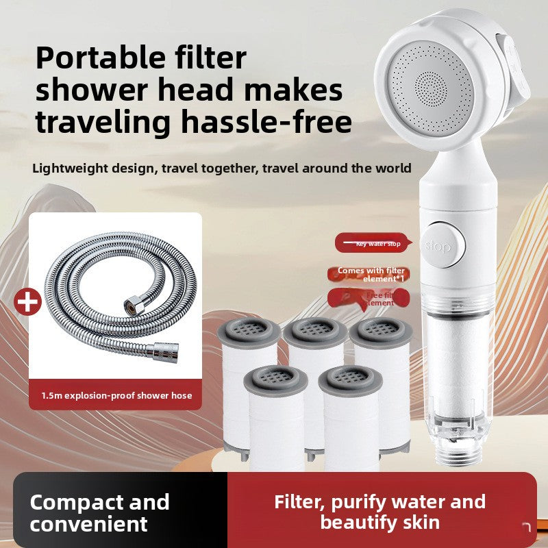 Pressurized Filter Shower Head