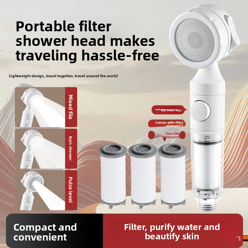 Pressurized Filter Shower Head