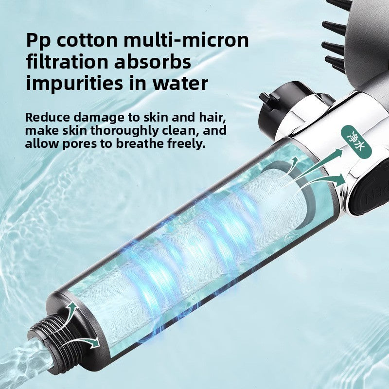 Pressurized Filter Shower Head
