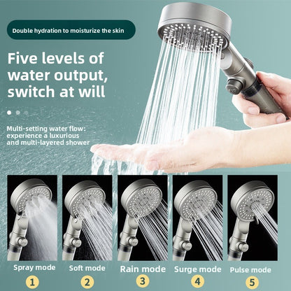 Pressurized shower