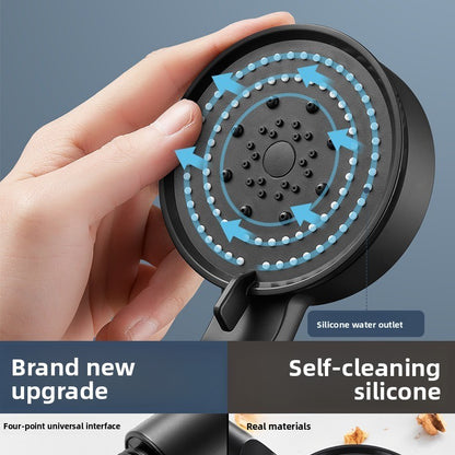 Pressurized Shower Head Set with Adjustable Spray Modes