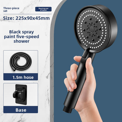 Pressurized Shower Head Set with Adjustable Spray Modes