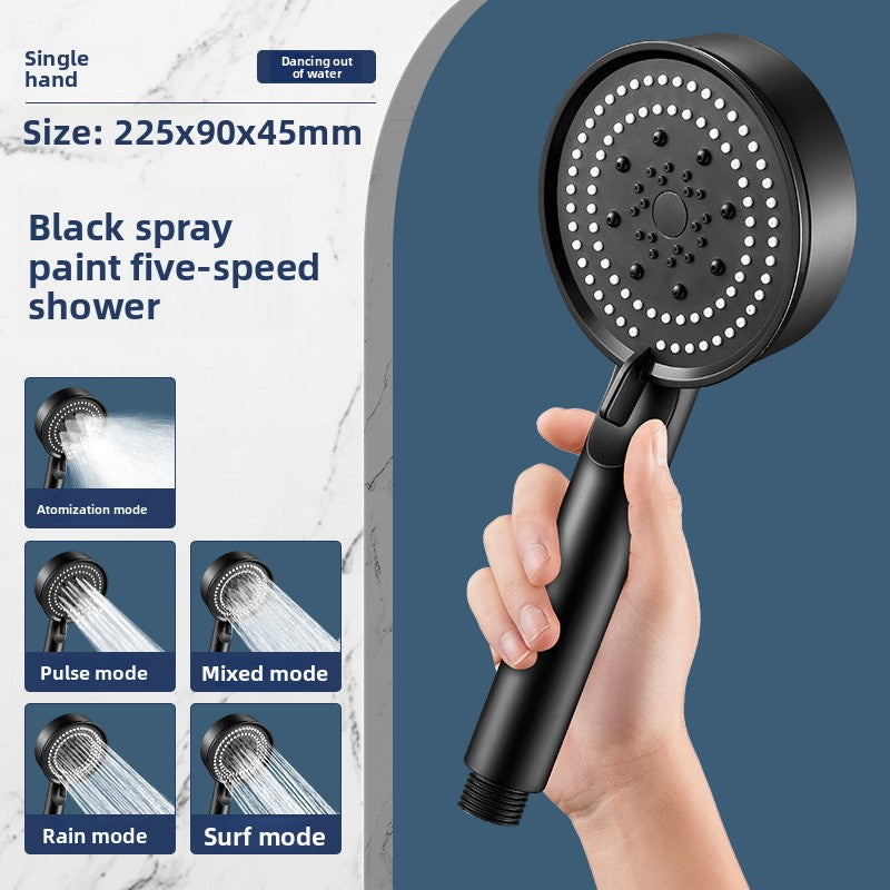Pressurized Shower Head Set with Adjustable Spray Modes