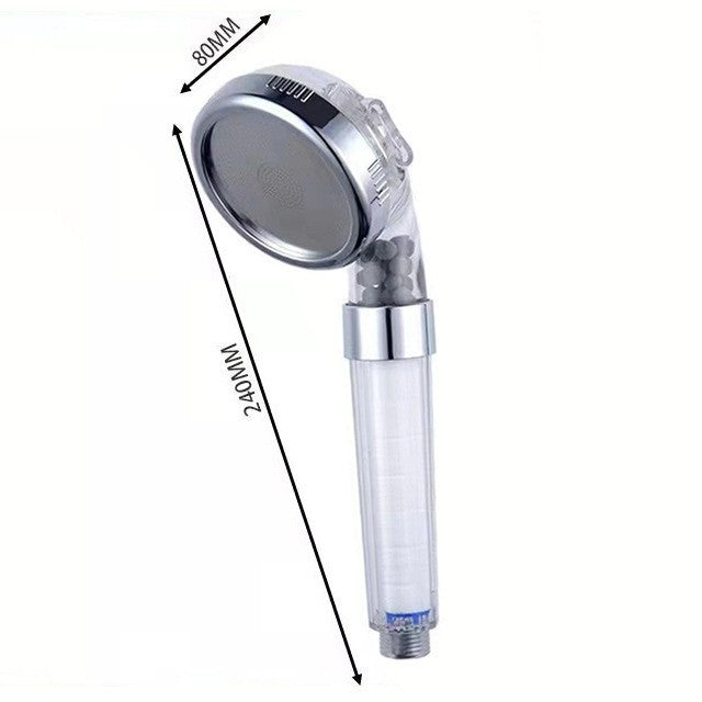 Pressurized shower head