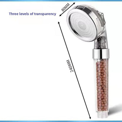 Pressurized shower head