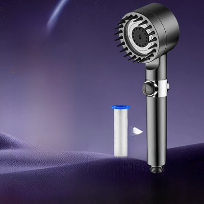 Pressurized Shower Head with Filter and Hose Set