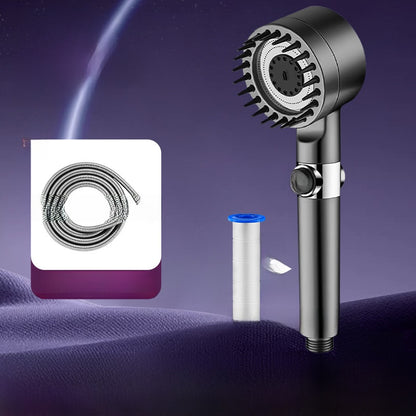 Pressurized Shower Head with Filter and Hose Set