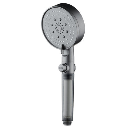 Pressurized Shower Head with Filter and Multiple Spray Modes