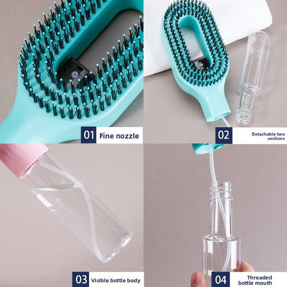 Pressurized Spray Scalp Massager Comb, Anti-Static Hair Comb