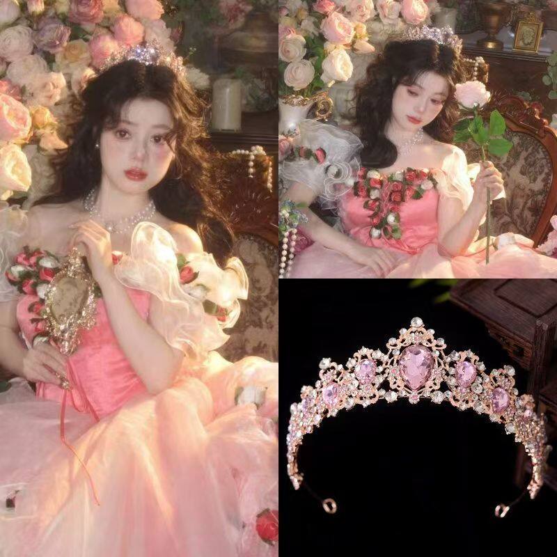 Princess Crystal Crown Hair Accessory