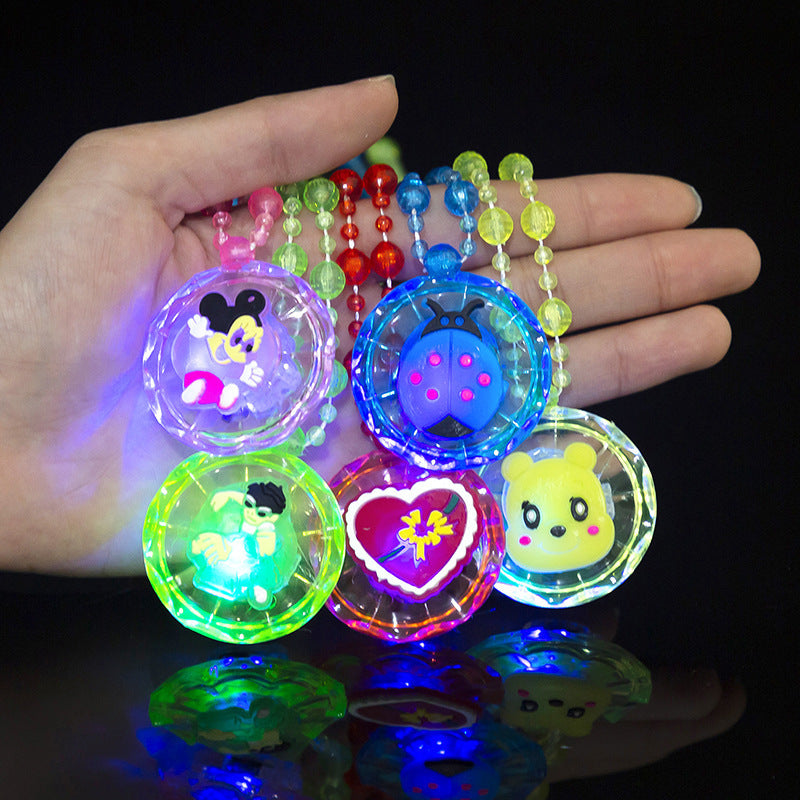 Princess Luminous Necklace with Flashing LED Light