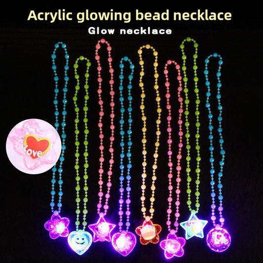 Princess Luminous Necklace with Flashing LED Light