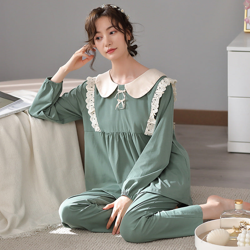 Princess-style pajamas long-sleeved set