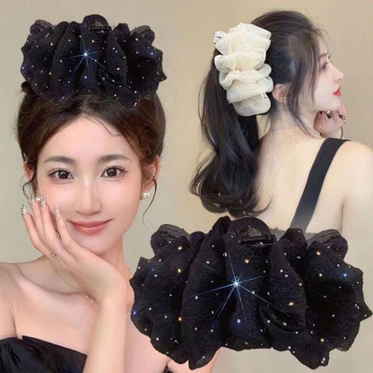 Princess Wave Dot Bubble Hair Clip for Women