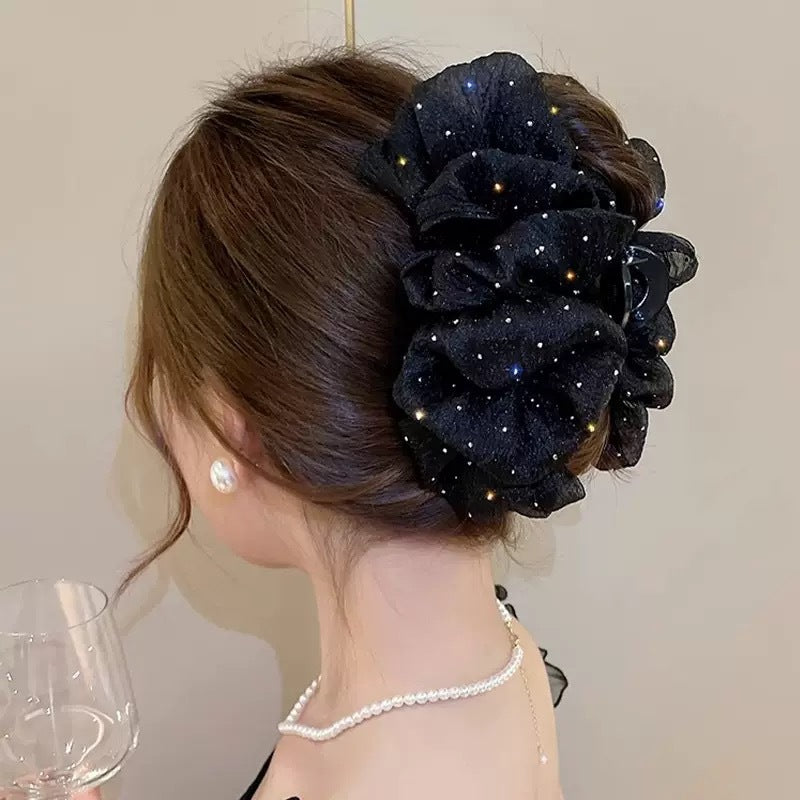 Princess Wave Dot Bubble Hair Clip for Women